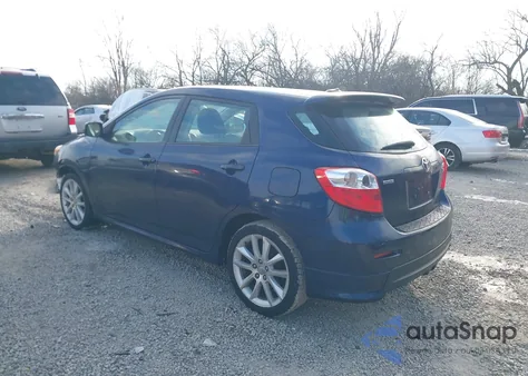 2009 Toyota Matrix Xrs from USA, damaged, VIN 2T1GE40E79C002737